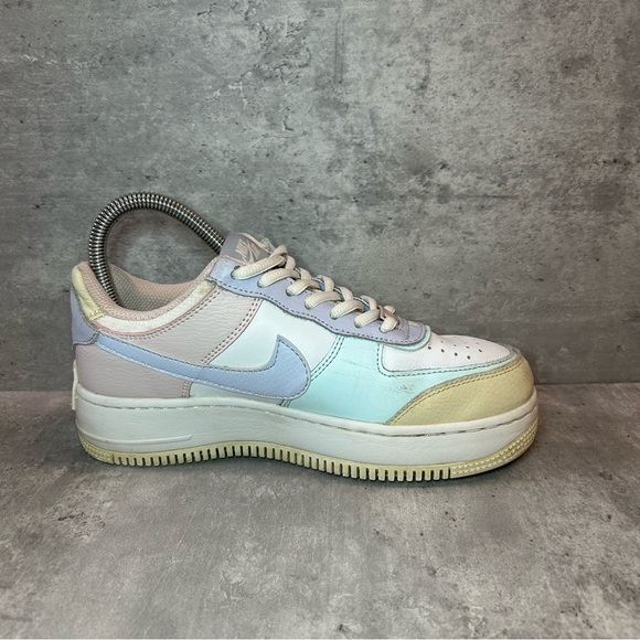 Nike Air Force 1 Low 'Shadow Pastel' Sneakers CI0919-106 Womens sz 6.5 - Picture 3 of 7